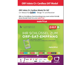 SONDERAKTION: ORF irdeto CI+ Digital Direkt SAT Modul + simpliMORE ohne Bindung